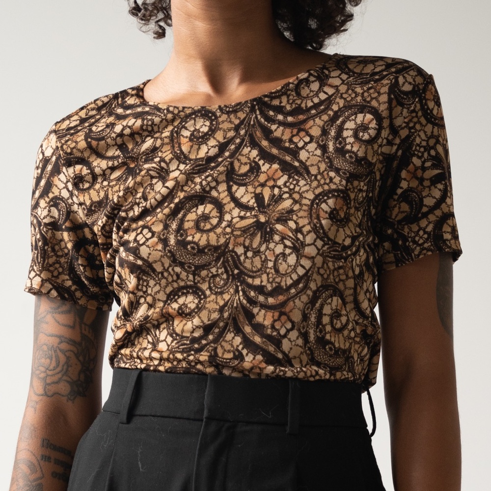 Y2K style top